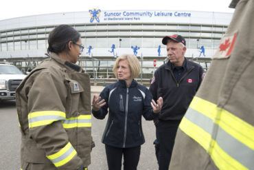 The province announced its intention to work with local suppliers for any recovery-related procurement under provincial jurisdiction, providing a preference for competitive bids from local firms. Photo: Government of Alberta.