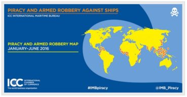 Piracy and Armed Robbery Against Ships, January-June 2016