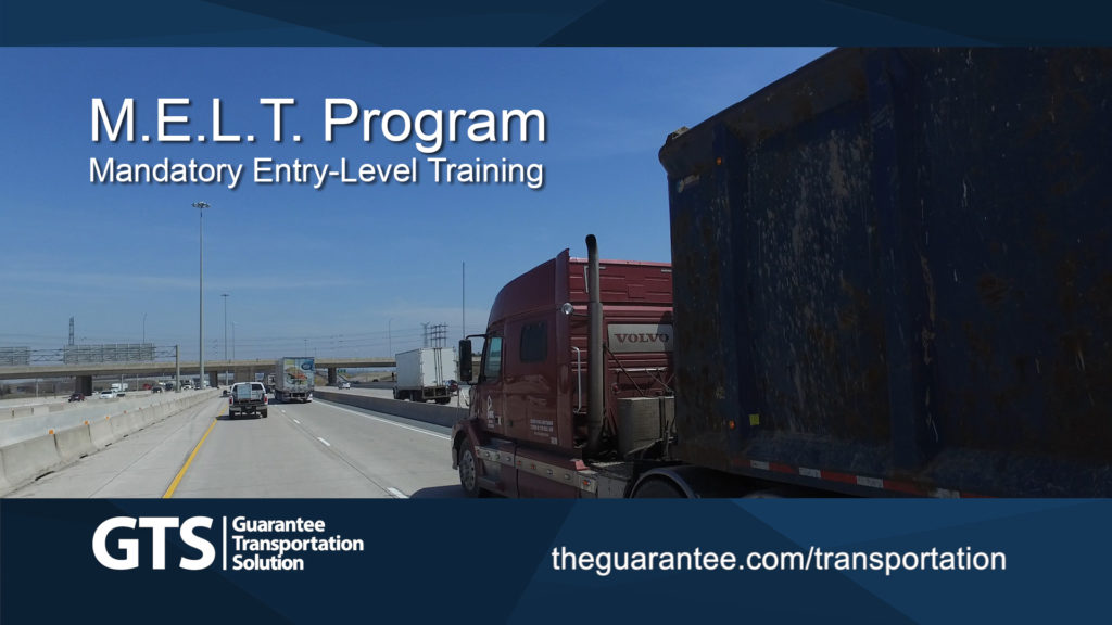 The M.E.L.T. Program Mandatory Entry Level Driver Training Canadian
