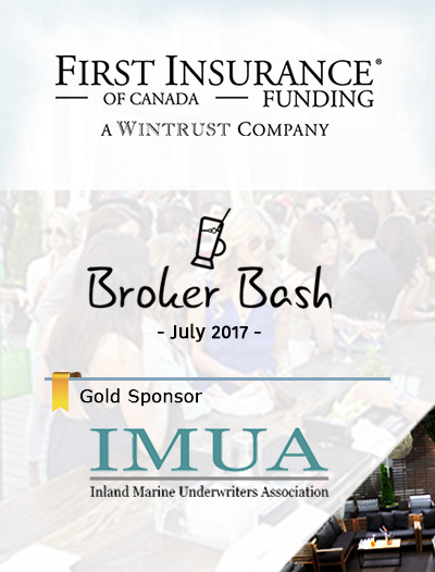 Join FIRST Canada and IMUA for the July rooftop edition of Broker Bash Image