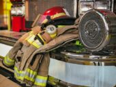 Homeowner unable to staunch battery fire