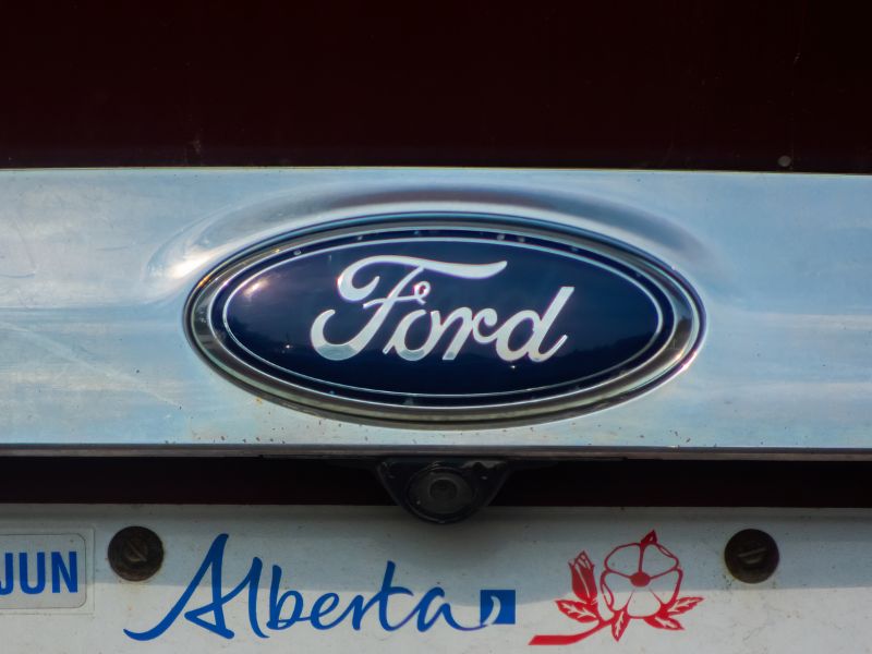 Alberta license plate