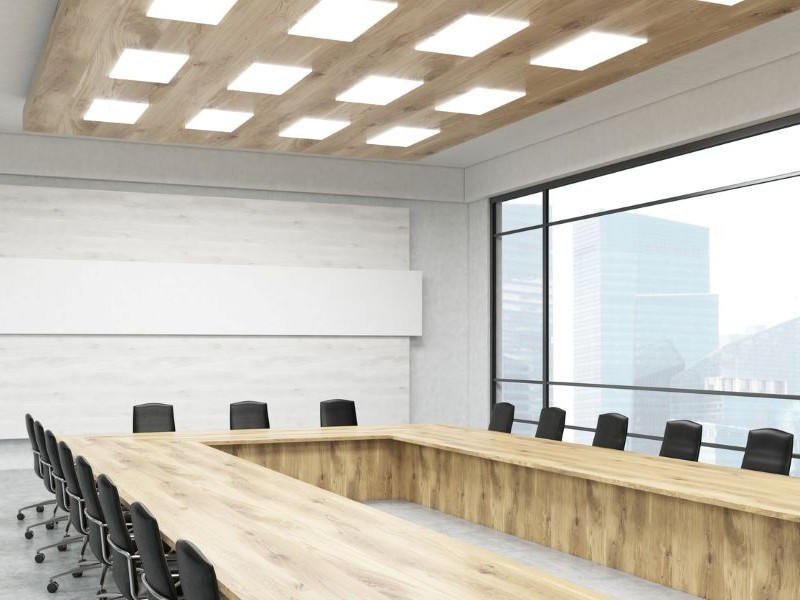Empty boardroom waiting for a new committee